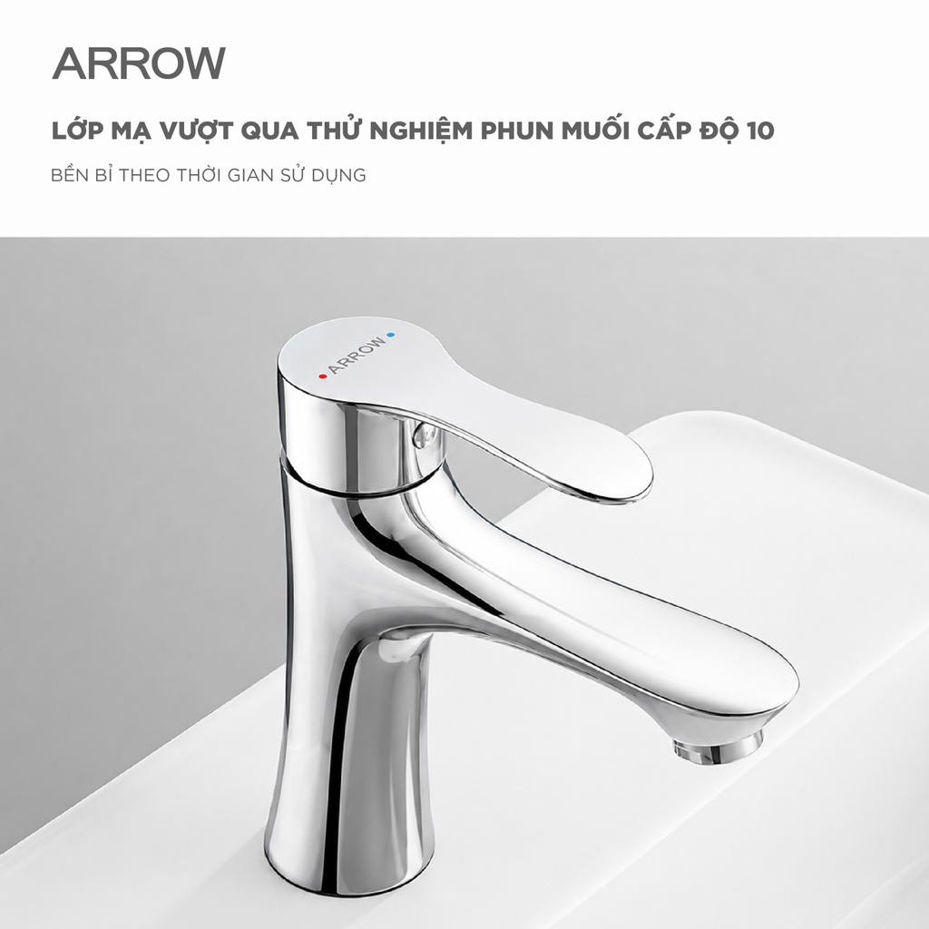 Vòi lavabo nóng lạnh Arrow AG4107