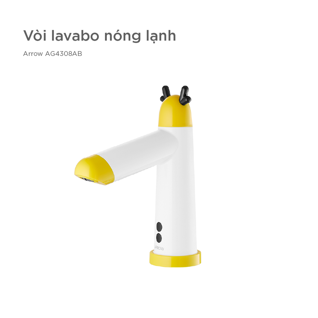 Vòi lavabo nóng lạnh Arrow AG4308AB