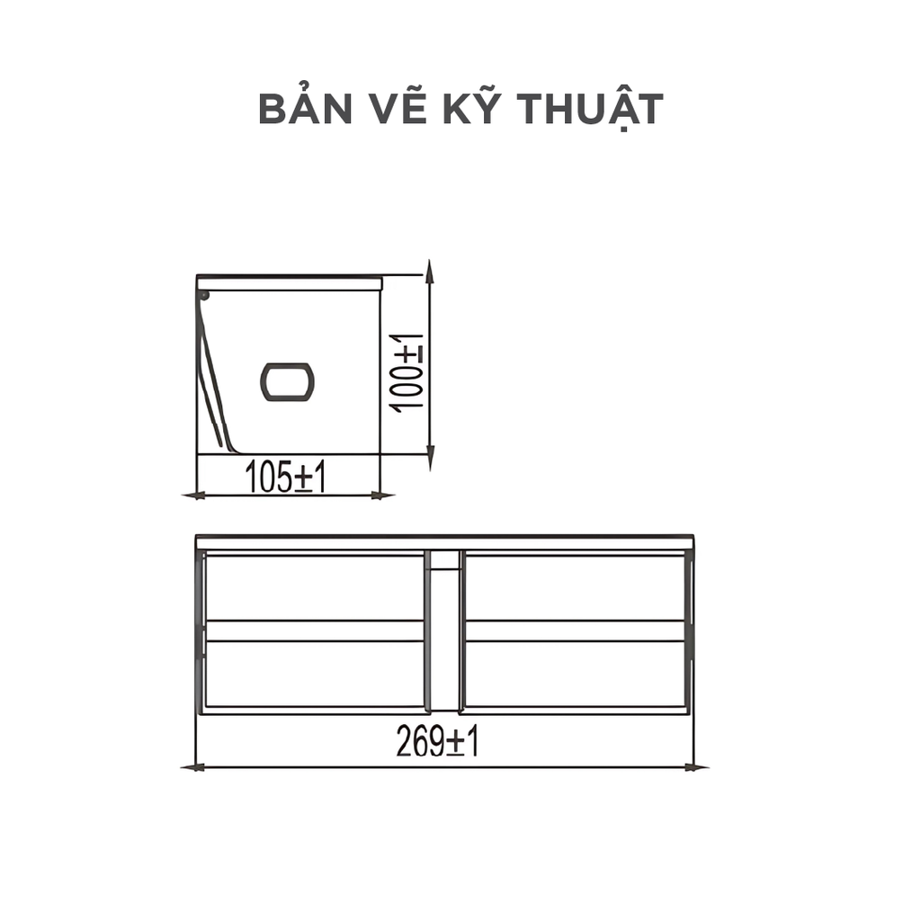 Hộp đựng giấy vệ sinh Arrow AG520412PN