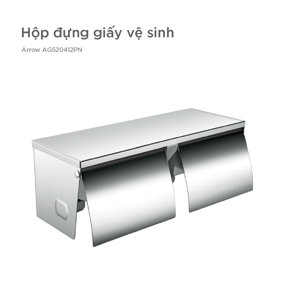 Hộp đựng giấy vệ sinh Arrow AG520412PN