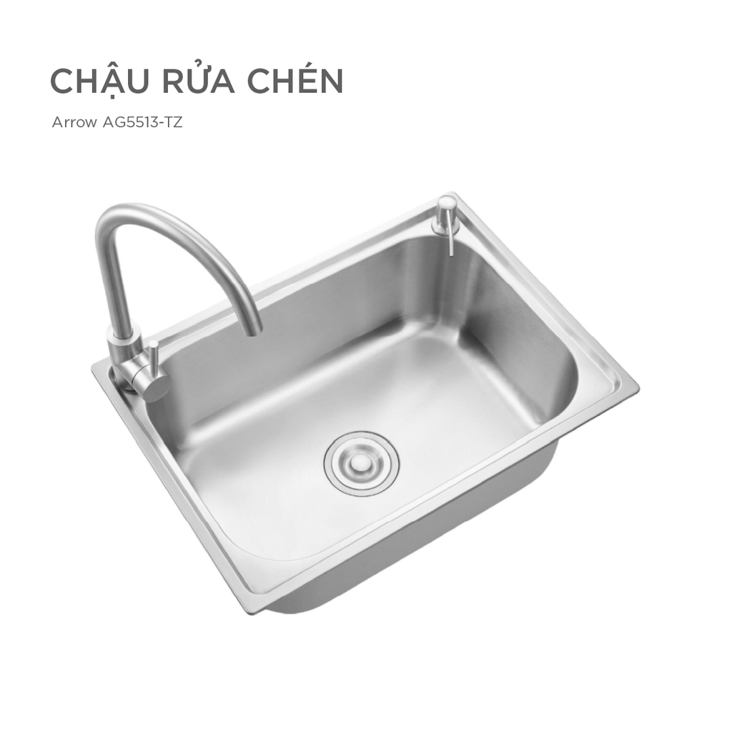 Chậu rửa chén Arrow AG5513-TZ