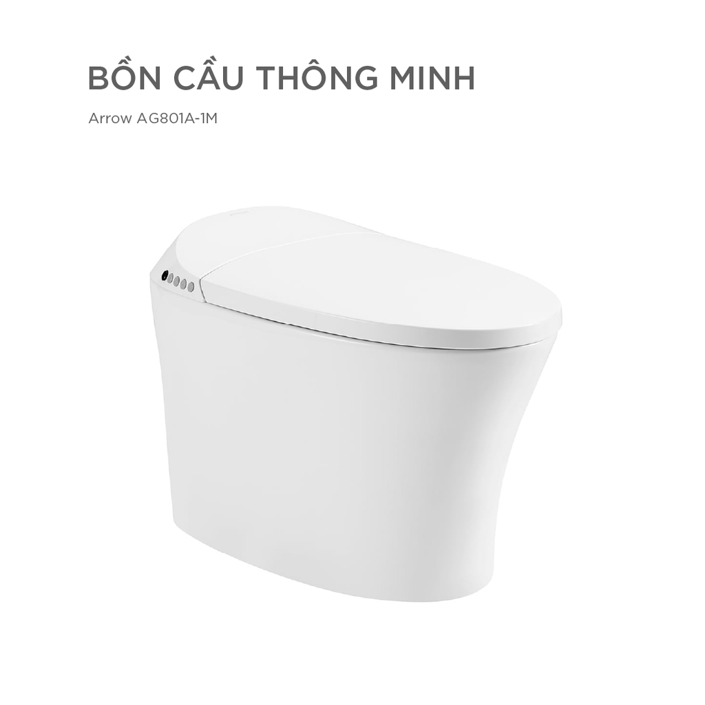 Bồn cầu thông minh Arrow AG801A-1M