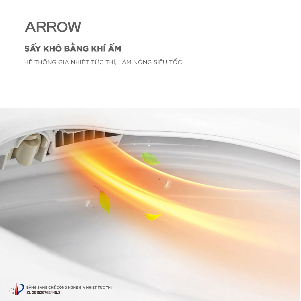 Bồn cầu thông minh Arrow AG801A-1M