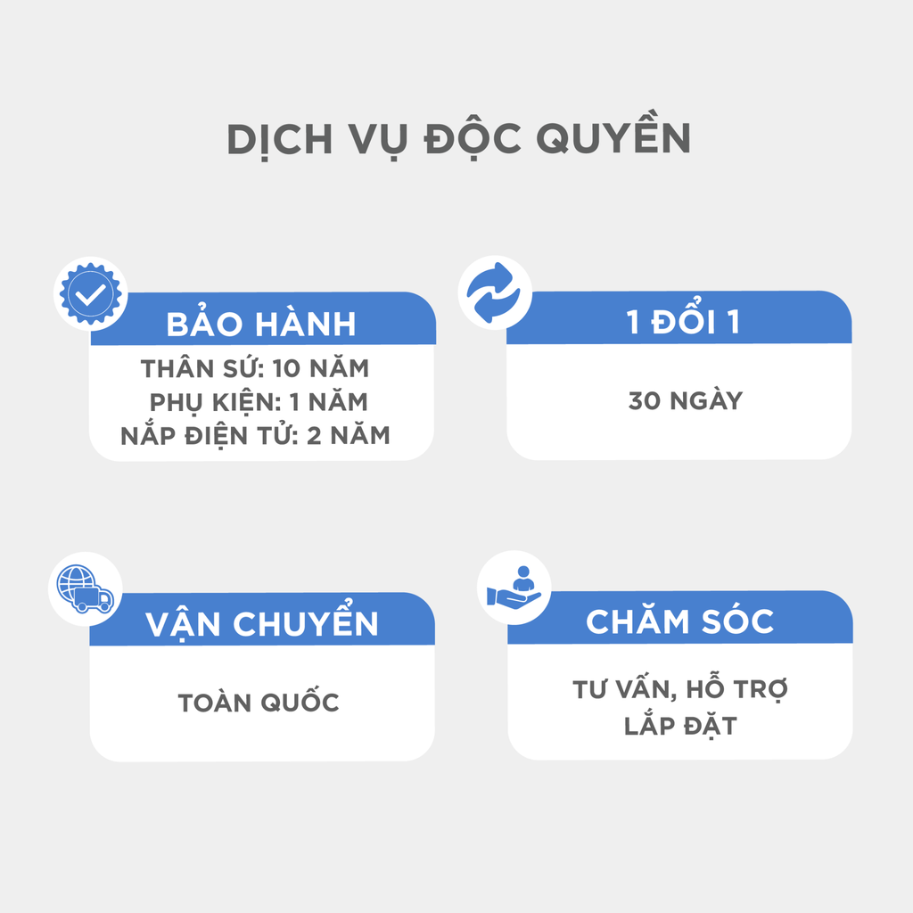 Bồn cầu thông minh Arrow AG801A-1M