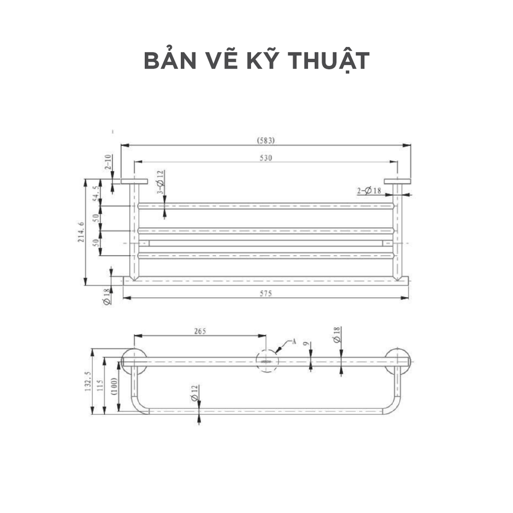 Giá treo khăn Arrow AGJ2504