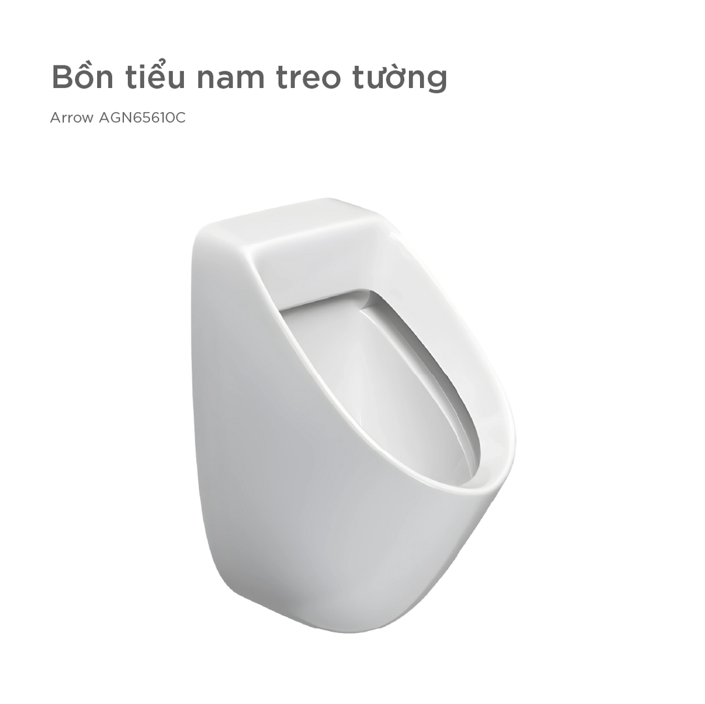 Bồn tiểu nam treo tường Arrow AGN65610C