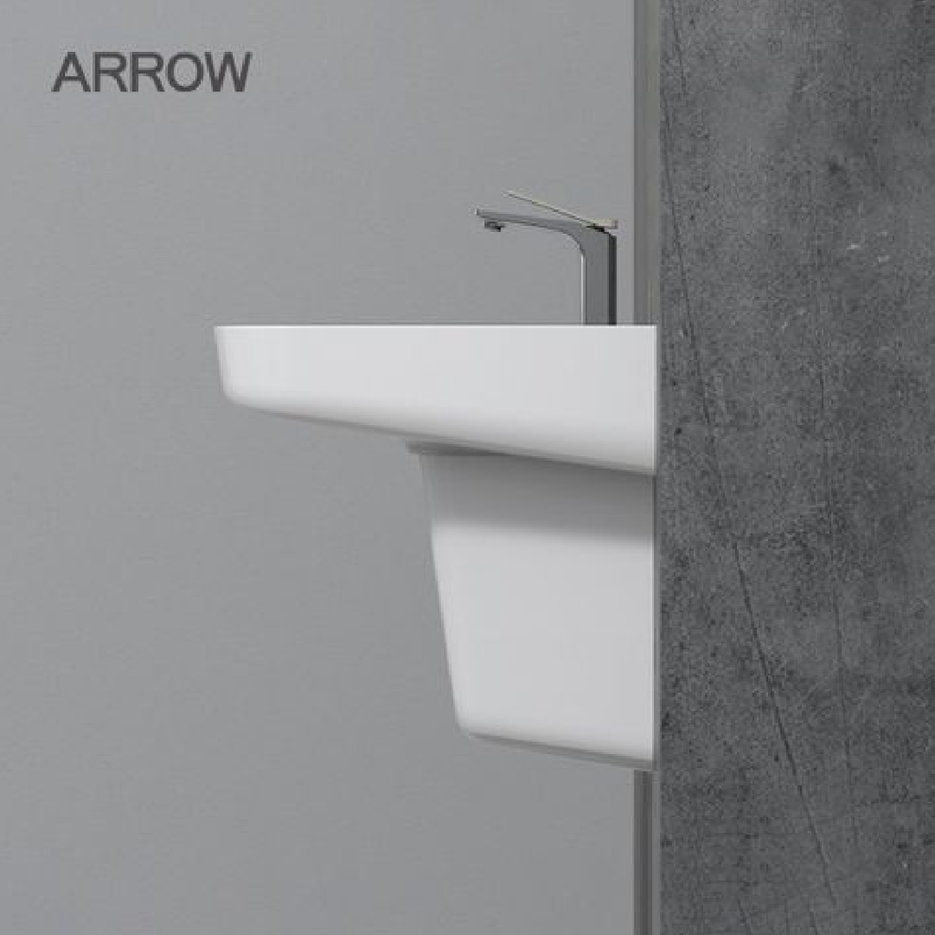 Chậu rửa lavabo treo tường Arrow AGP32037C/AGL9605C