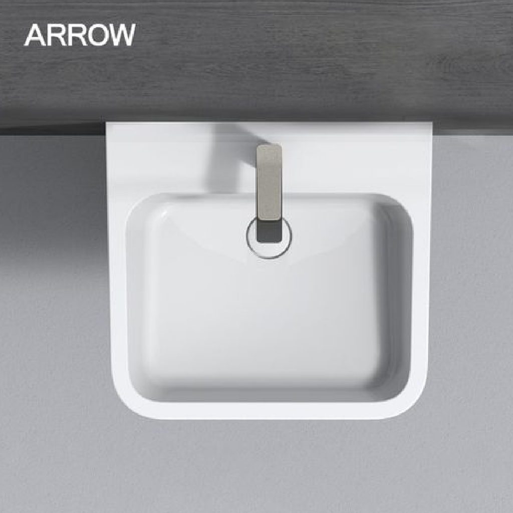 Chậu rửa lavabo treo tường Arrow AGP32037C/AGL9605C