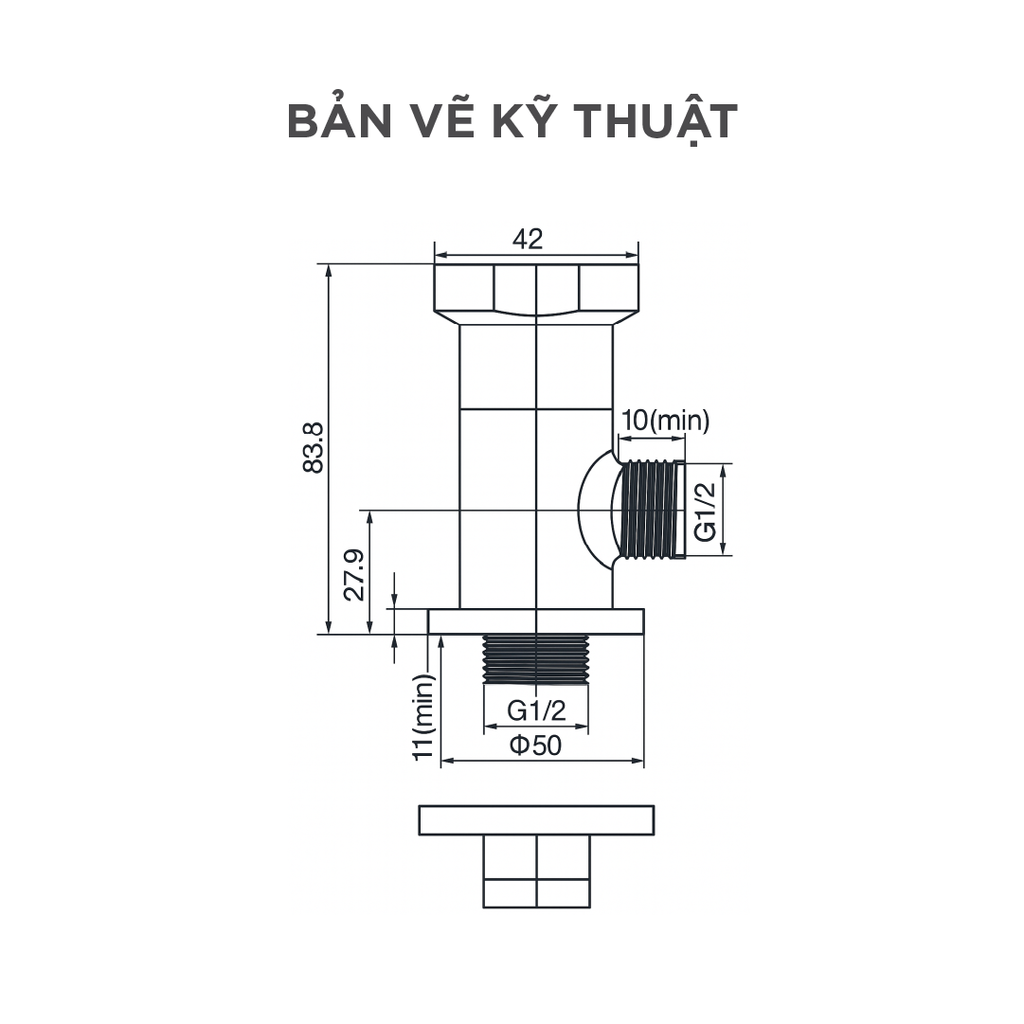 Vòi Lavabo Lạnh Arrow AHGQ35003MCP