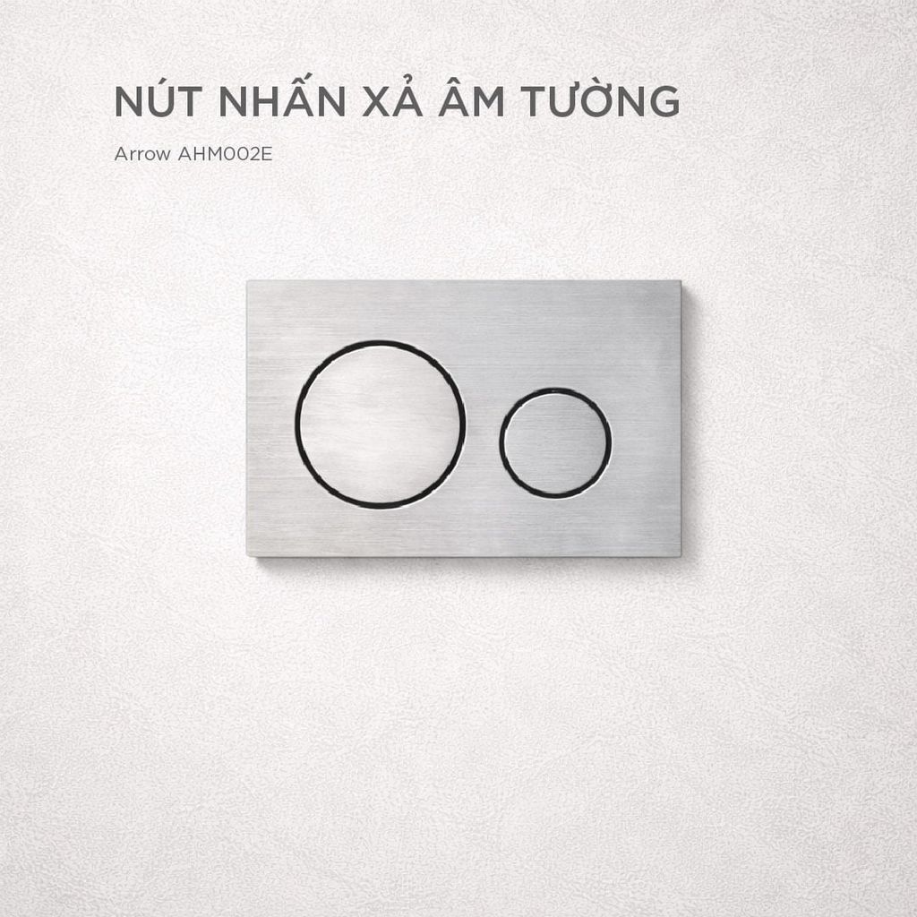 Nút nhấn xả âm tường Arrow AHM002E