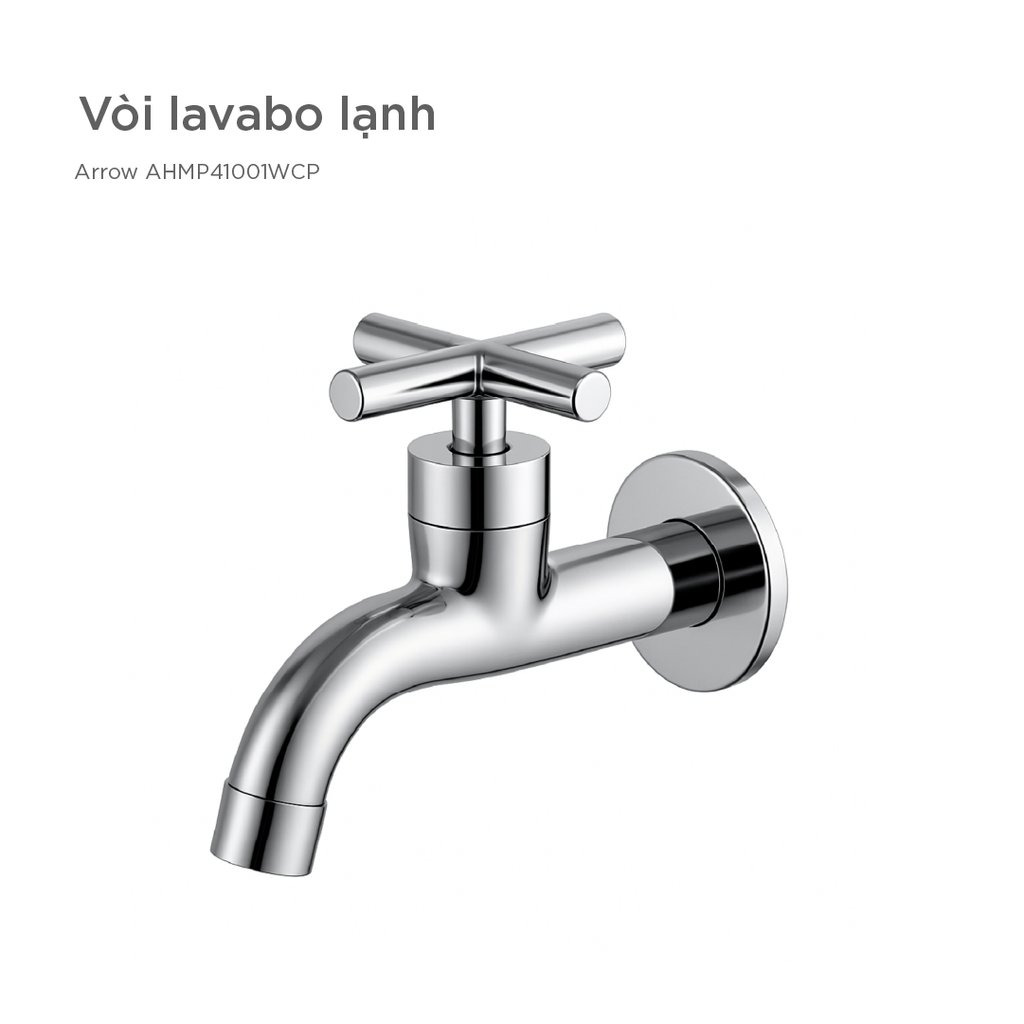 Vòi Lavabo Lạnh Arrow AHMP41001WCP