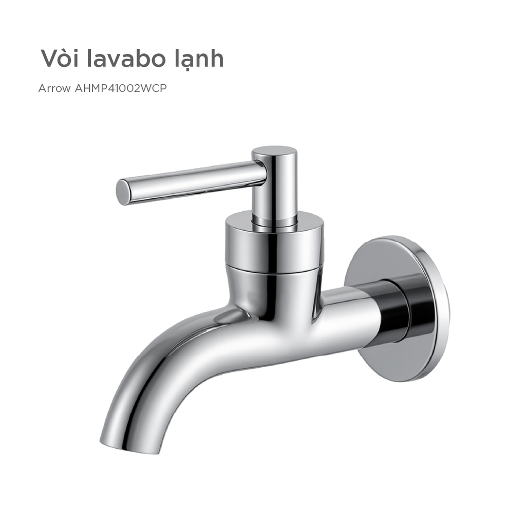 Vòi Lavabo Lạnh Arrow AHMP41002WCP