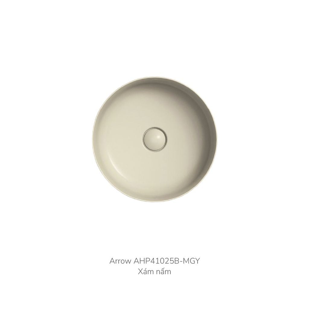 Chậu rửa lavabo đặt bàn Arrow AHP41025B-MGY