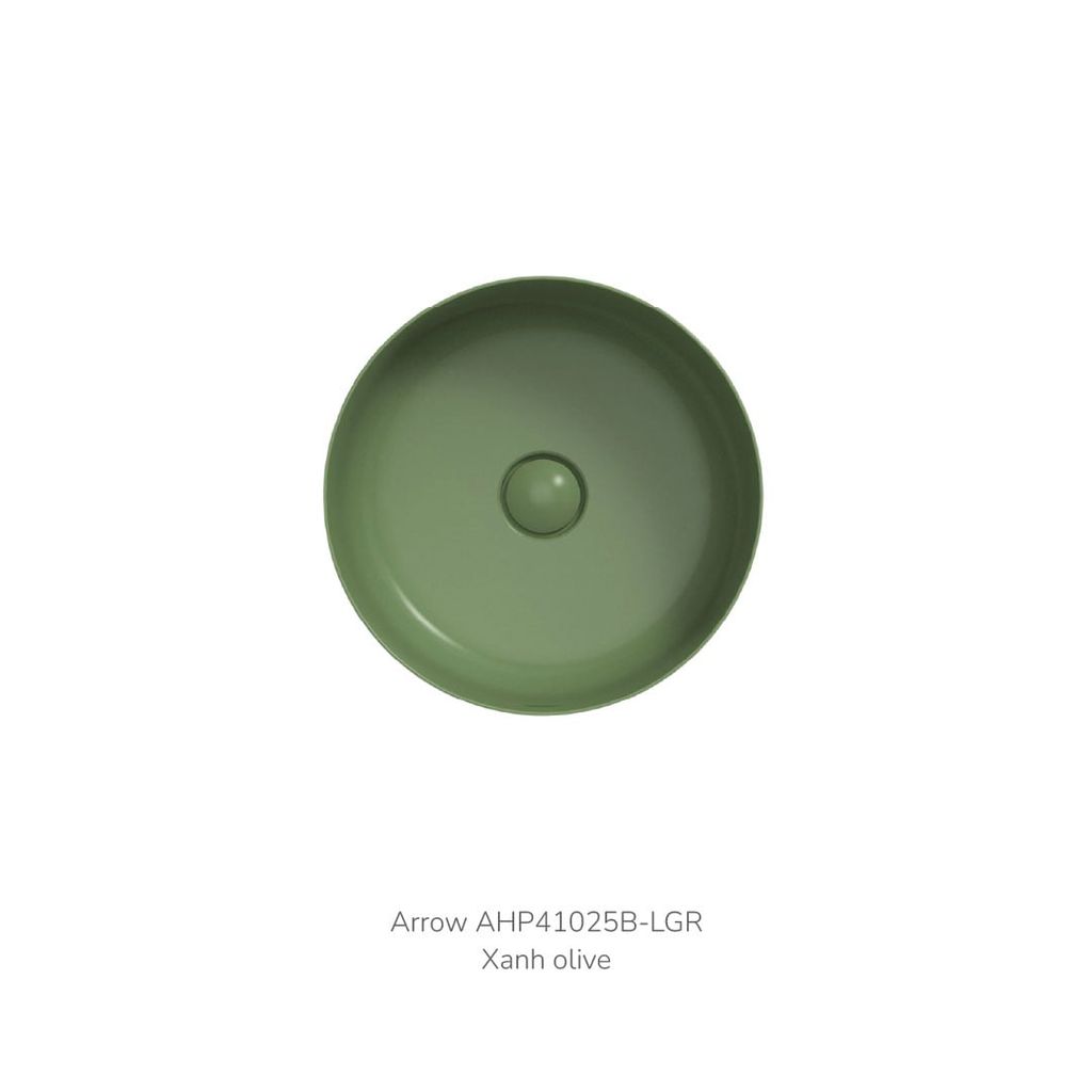 Chậu rửa lavabo đặt bàn Arrow AHP41025B-LGR