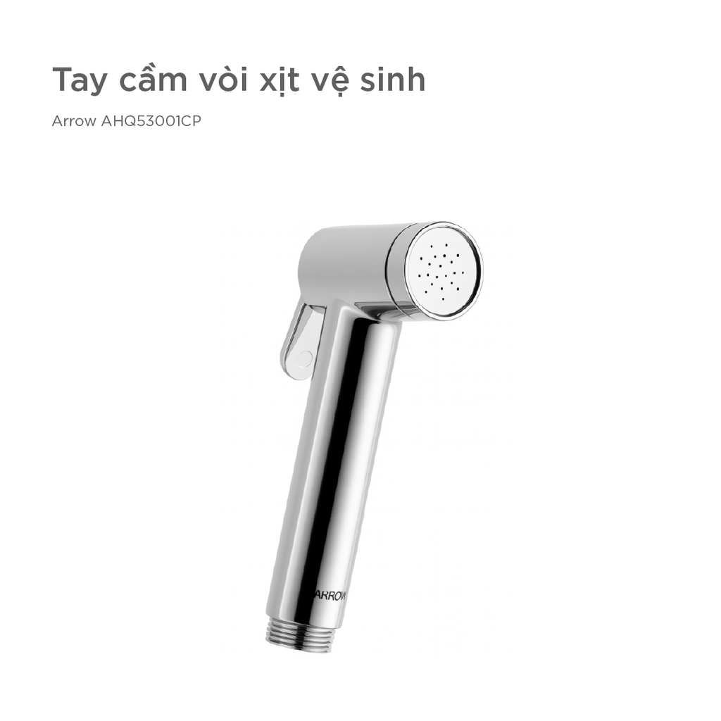 Tay cầm vòi xịt vệ sinh Arrow AHQ53001CP