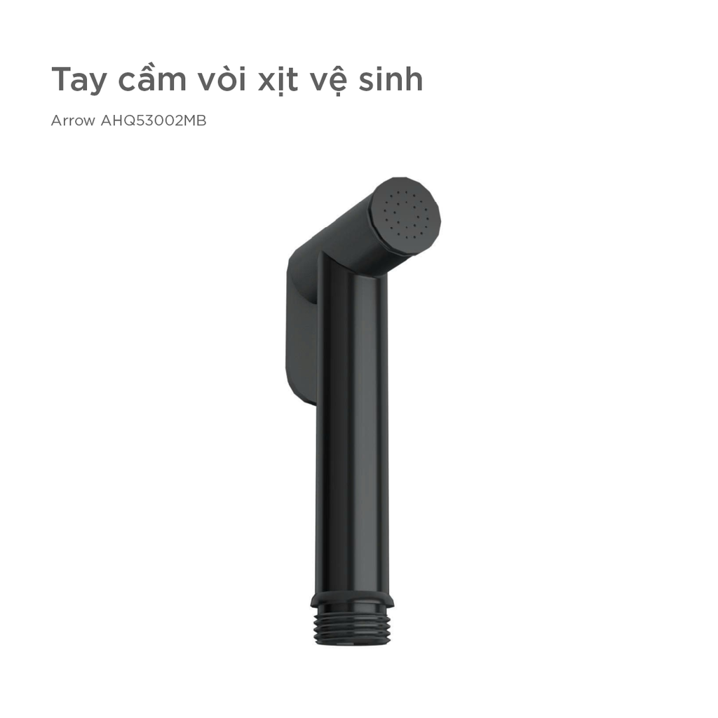 Tay cầm vòi xịt vệ sinh Arrow AHQ53002MB