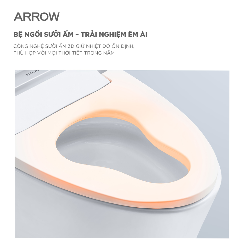 Bồn cầu thông minh Arrow AKB1103-AM