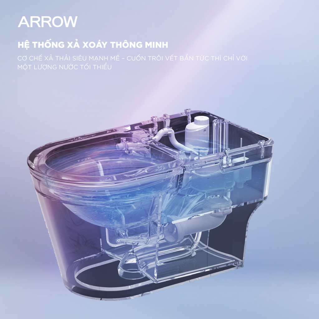 Bồn cầu thông minh Arrow AKB1103-AM