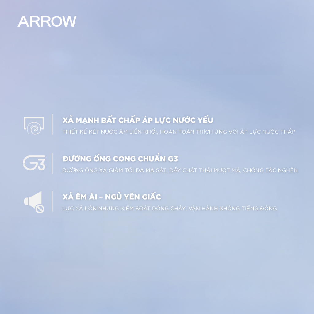Bồn cầu thông minh Arrow AKB1103-AM