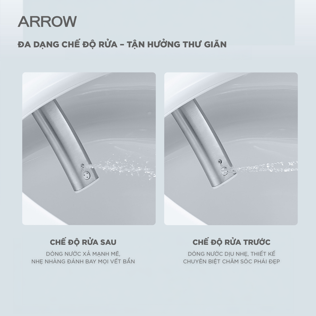 Bồn cầu thông minh Arrow AKB1103-AM