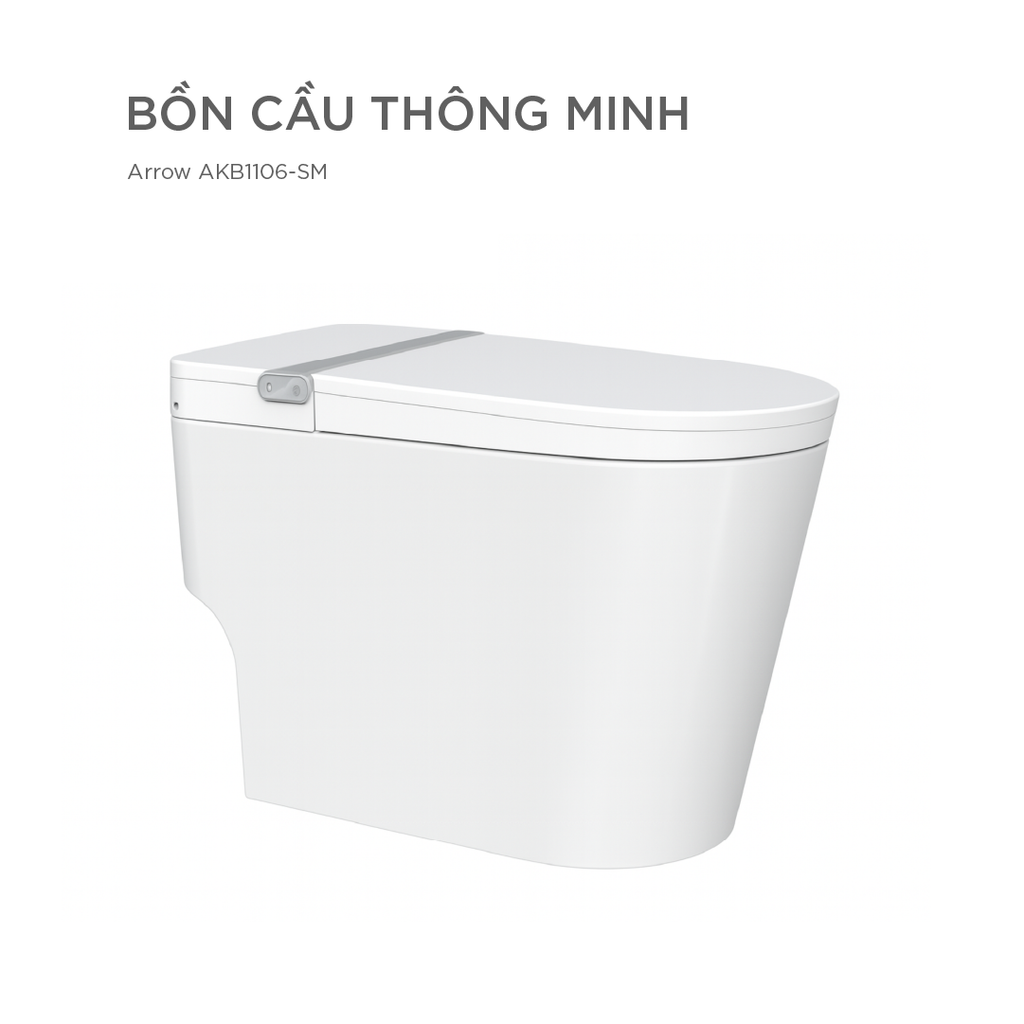 Bồn cầu thông minh Arrow AKB1106-SM