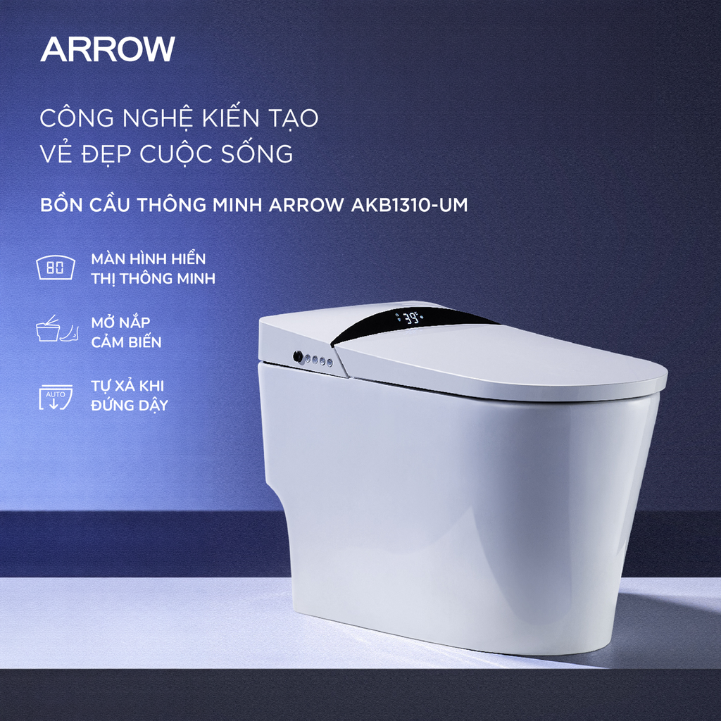 Bồn cầu thông minh Arrow AKB1310-UM