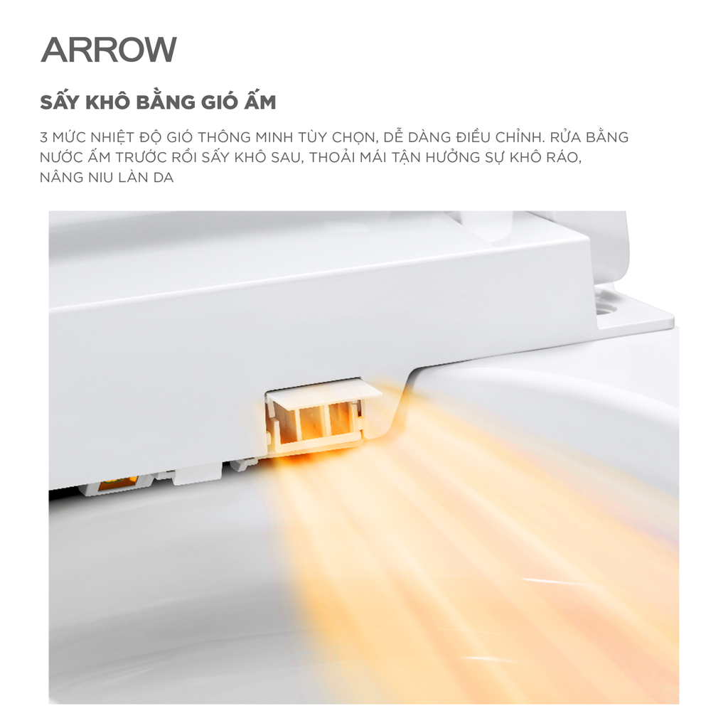 Bồn cầu thông minh Arrow AKB1103-AM