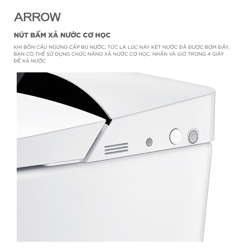 Bồn cầu thông minh Arrow AKB1310-UM
