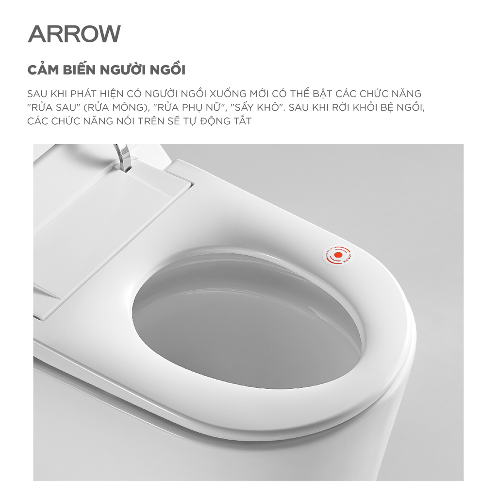 Bồn cầu thông minh Arrow AKB1310-UM
