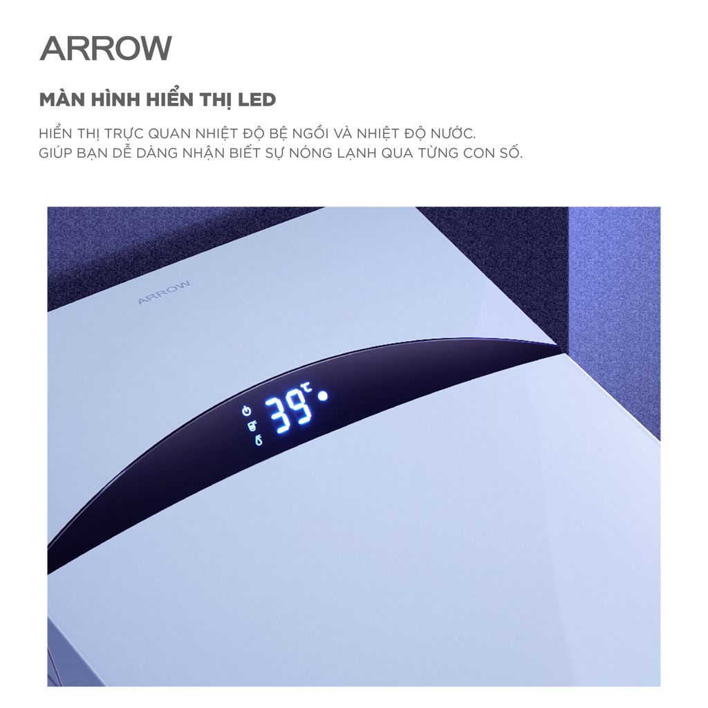 Bồn cầu thông minh Arrow AKB1310-UM