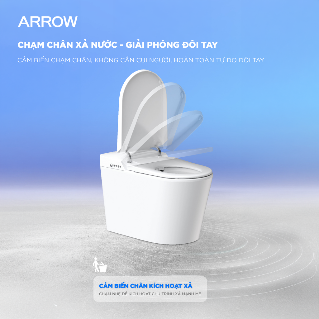 Bồn cầu thông minh Arrow AKB1310-UM