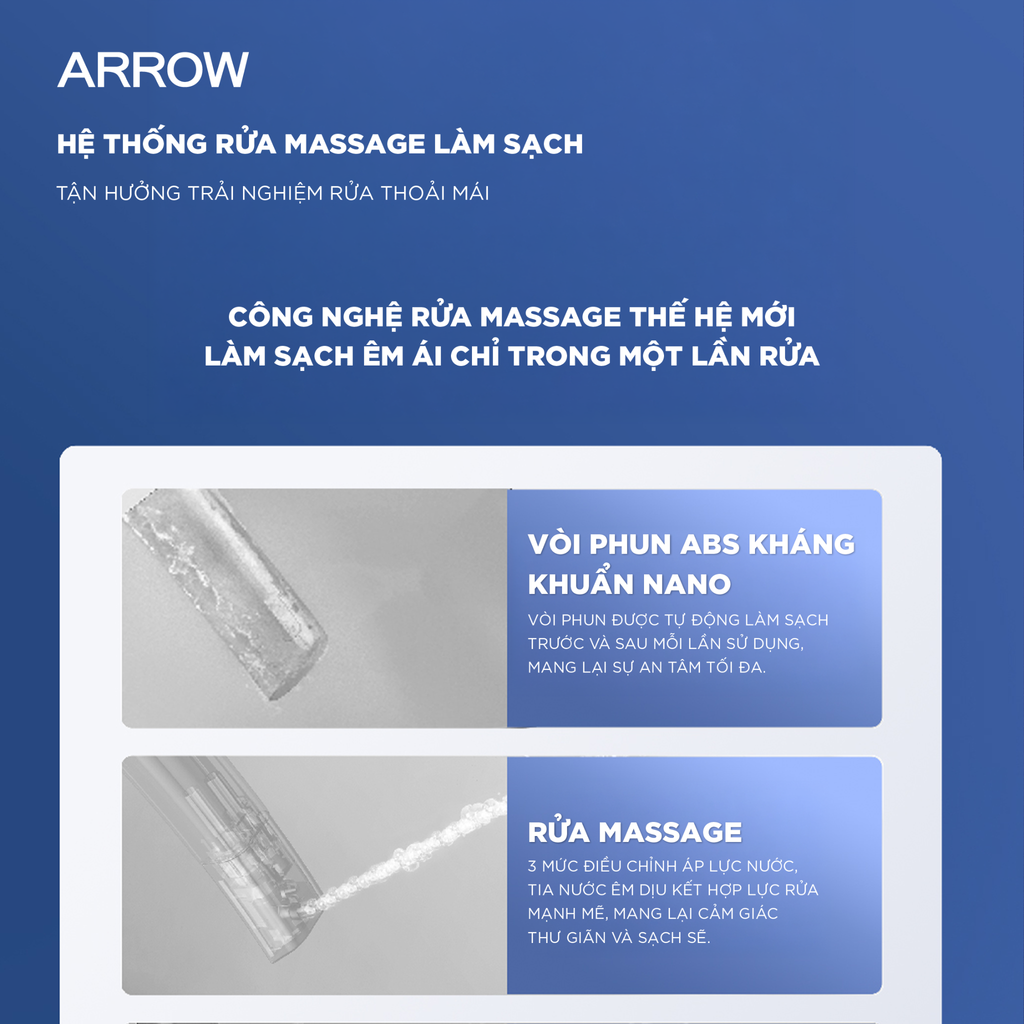 Bồn cầu thông minh Arrow AKB1310-UM