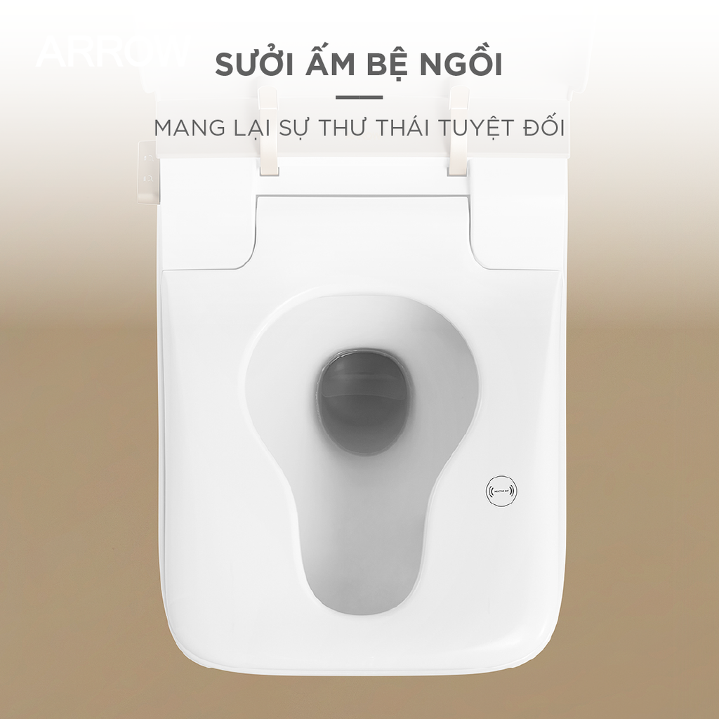 Bồn cầu thông minh treo tường Arrow AKB2130H/AKB2130H