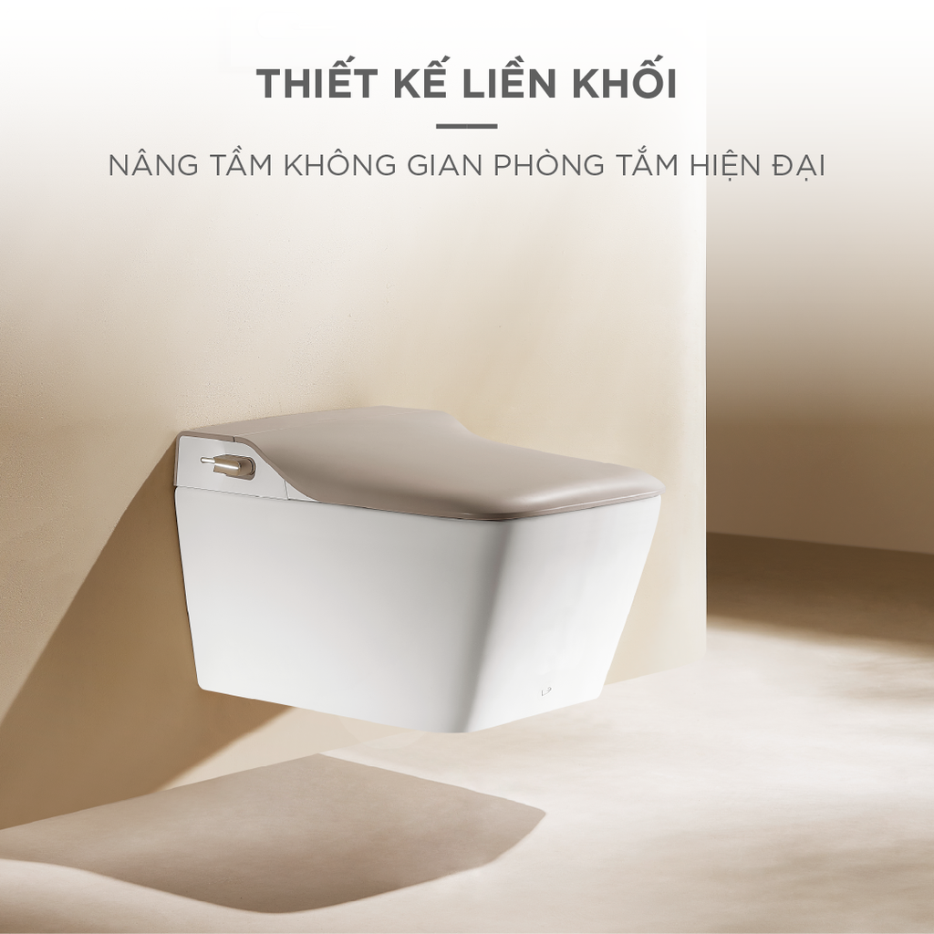 Bồn cầu thông minh treo tường Arrow AKB2130H/AKB2130H