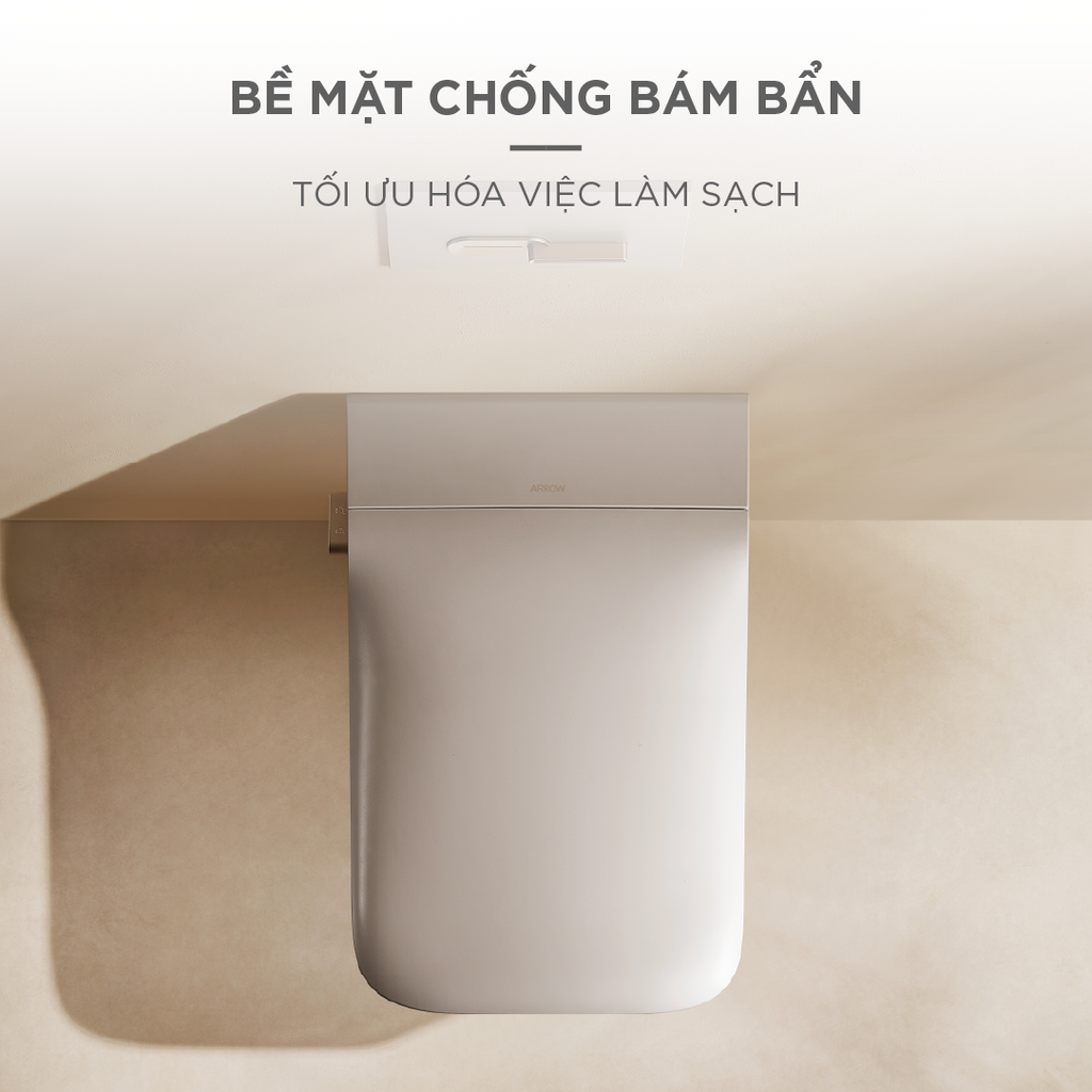Bồn cầu thông minh treo tường Arrow AKB2130H/AKB2130H