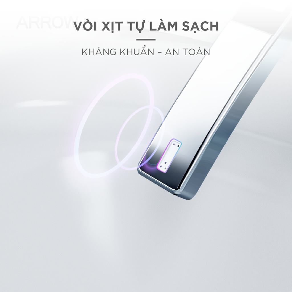 Bồn cầu thông minh treo tường Arrow AKB2130H/AKB2130H