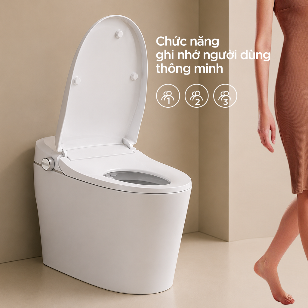 Bồn cầu thông minh Arrow AKE1134M