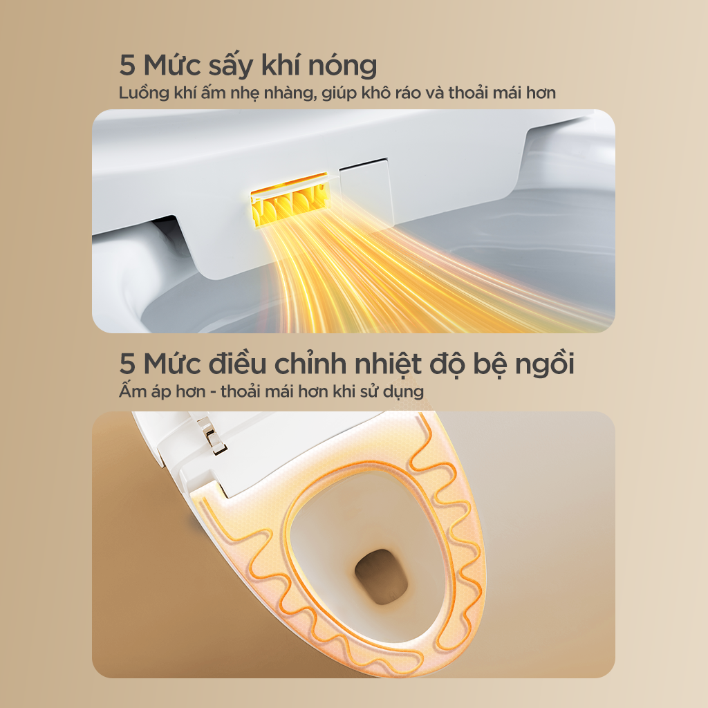 Bồn cầu thông minh Arrow AKE1134M