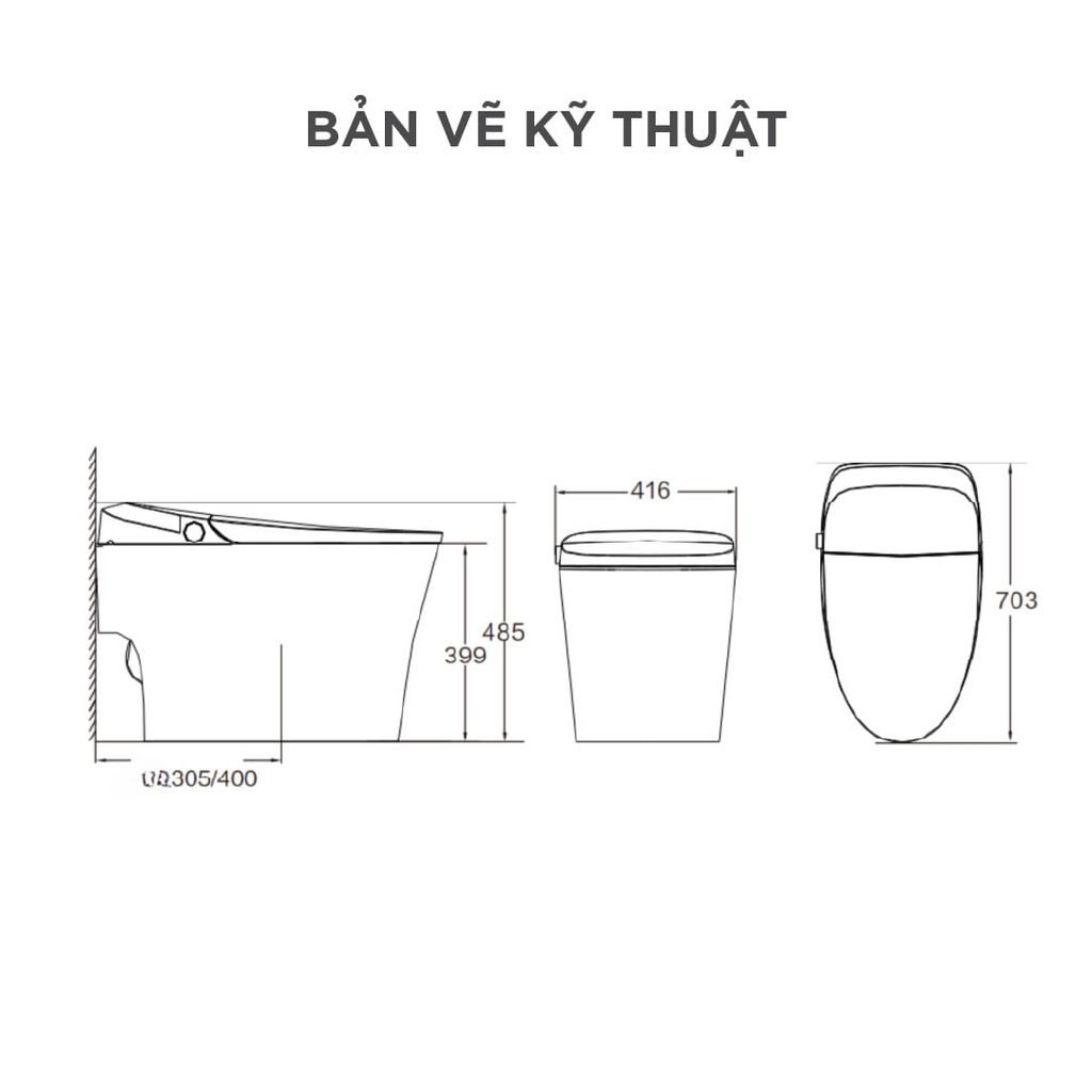 Bồn cầu thông minh Arrow AKE1134M