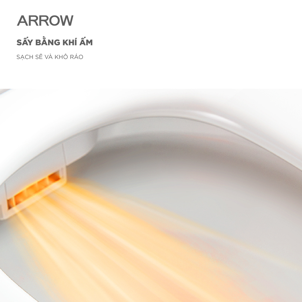 Bồn cầu thông minh treo tường Arrow AKH1051H/AKB1051