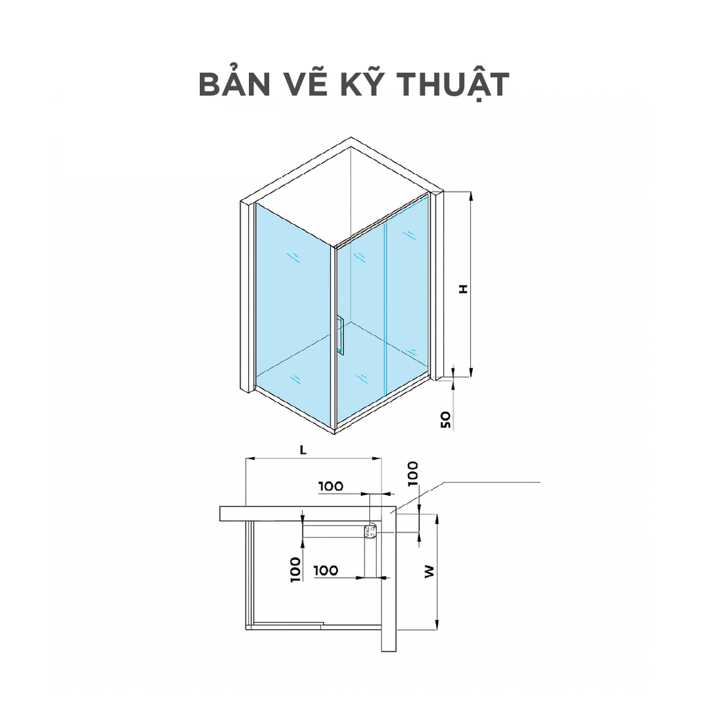 Buồng tắm kính Arrow AL37F1U