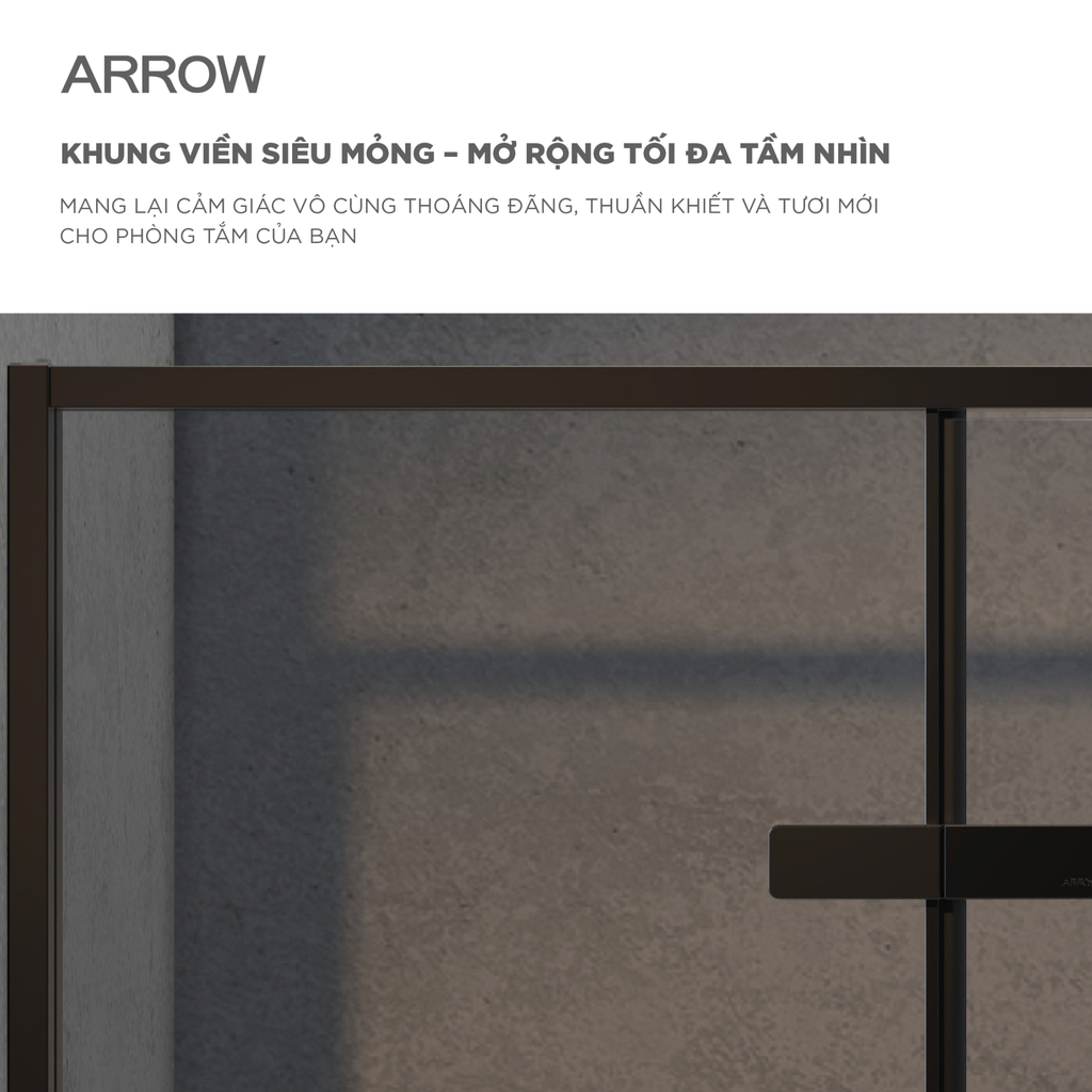 Buồng tắm kính Arrow AL48F1