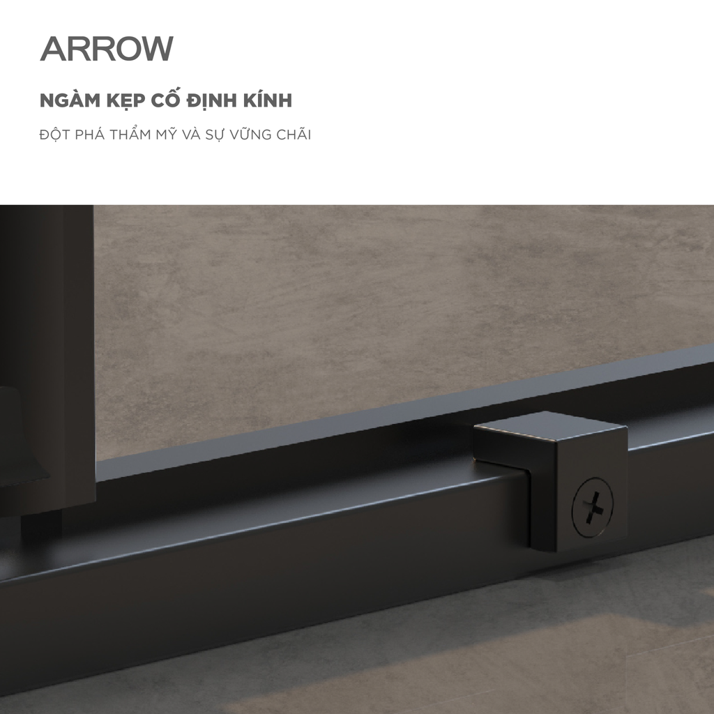 Buồng tắm kính Arrow AL48F1