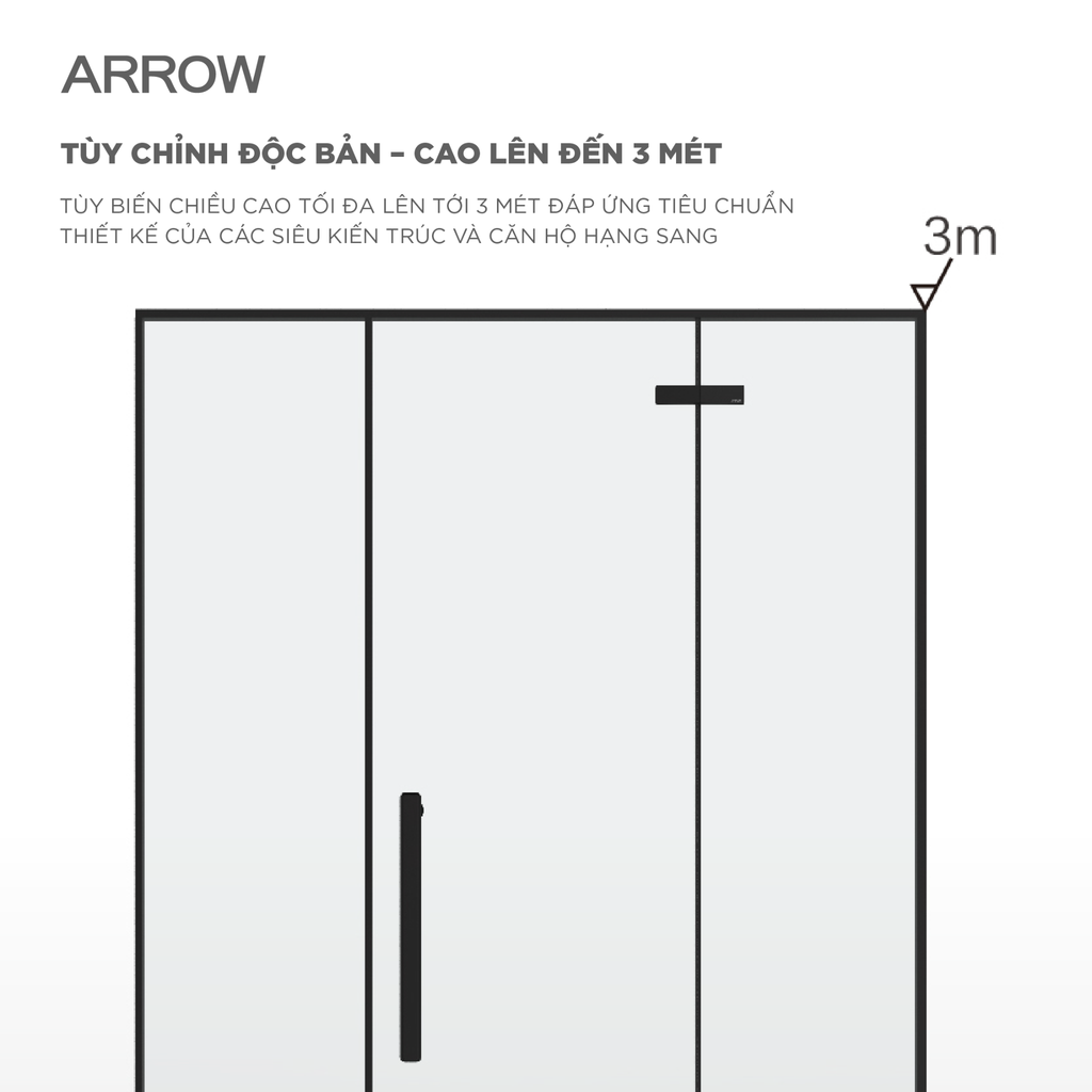 Buồng tắm kính Arrow AL48F1
