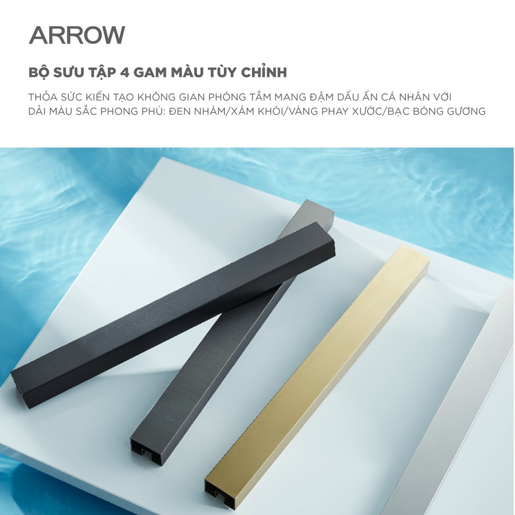 Buồng tắm kính Arrow AL48F1