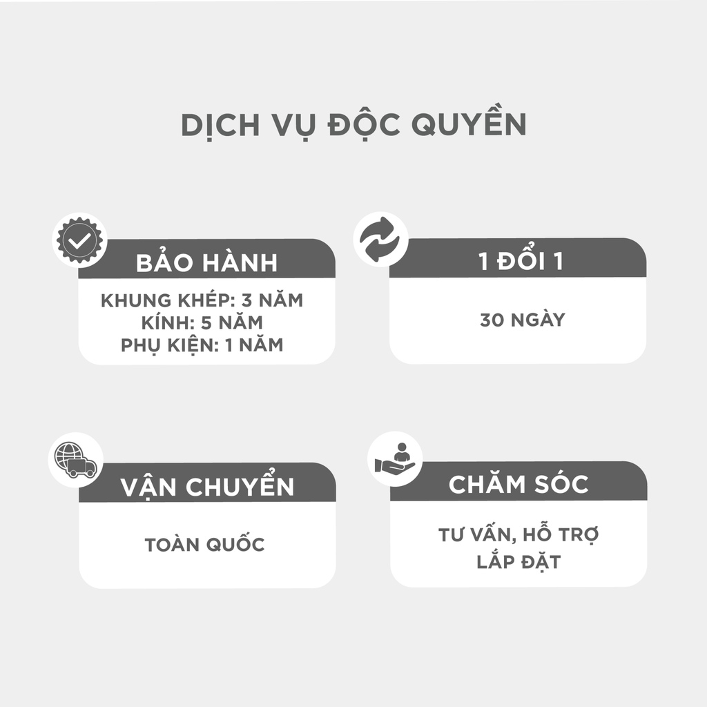 Buồng tắm kính Arrow AL48F1