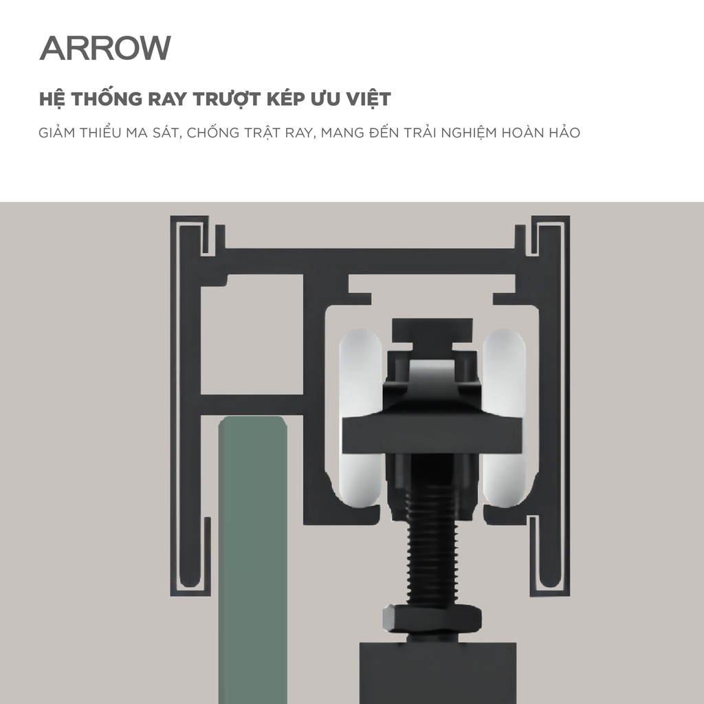 Buồng tắm kính Arrow AL51F1