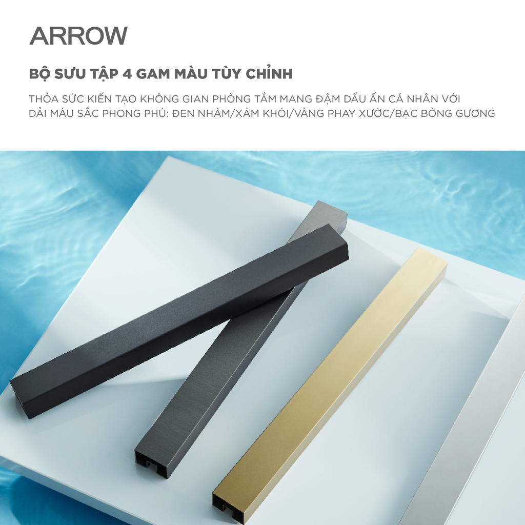 Buồng tắm kính Arrow AL51F1