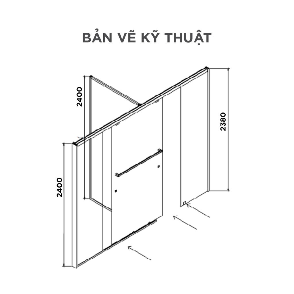 Buồng tắm kính Arrow AL51F1