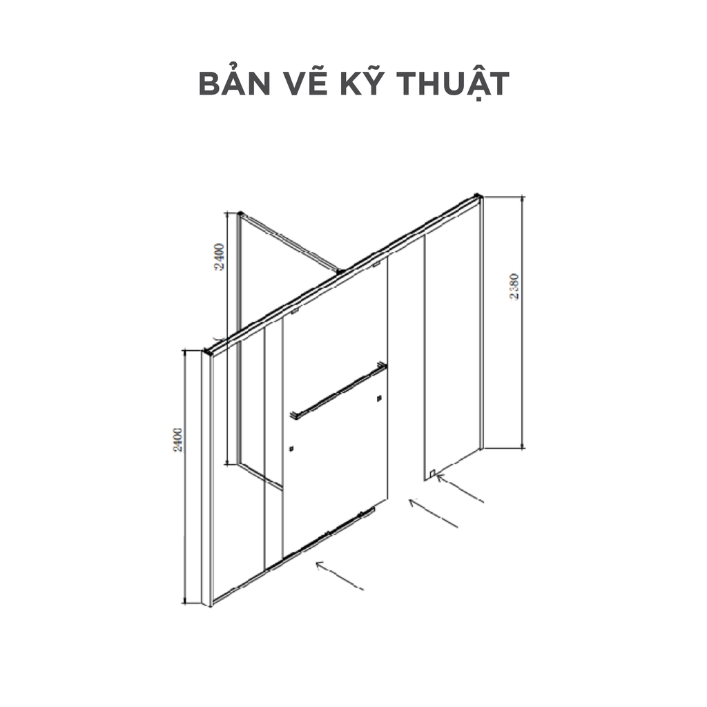 Buồng tắm kính Arrow AL51F1